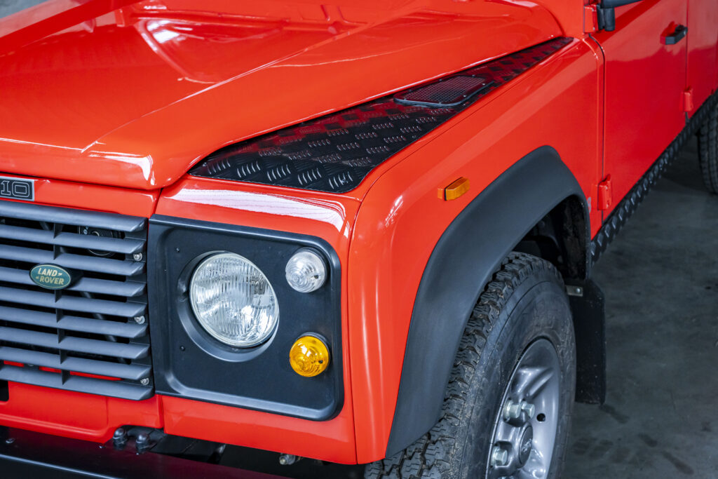 1990 Red Landrover Defender 110 V8 for sale by DriveCity