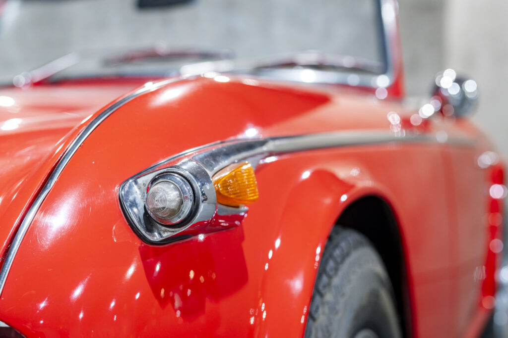 1968 Authentic Red Triumph TR5 PI Européenne for sale by DriveCity