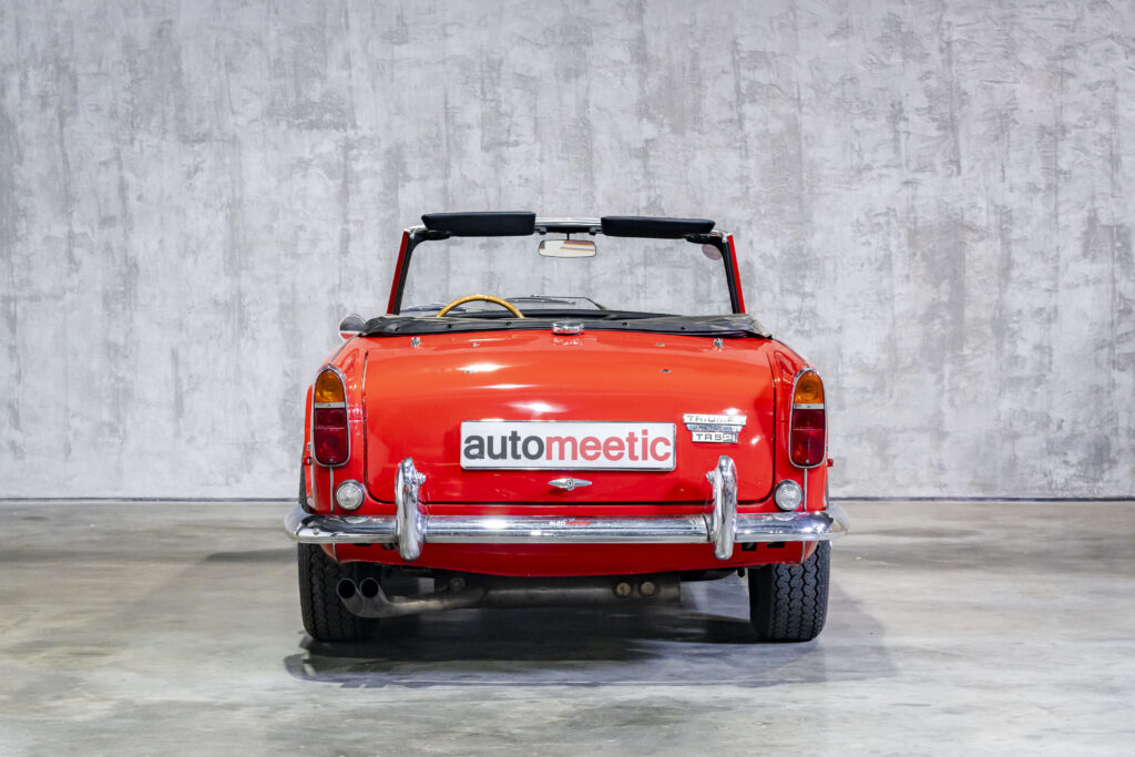 1968 Authentic Red Triumph TR5 PI Européenne for sale by DriveCity