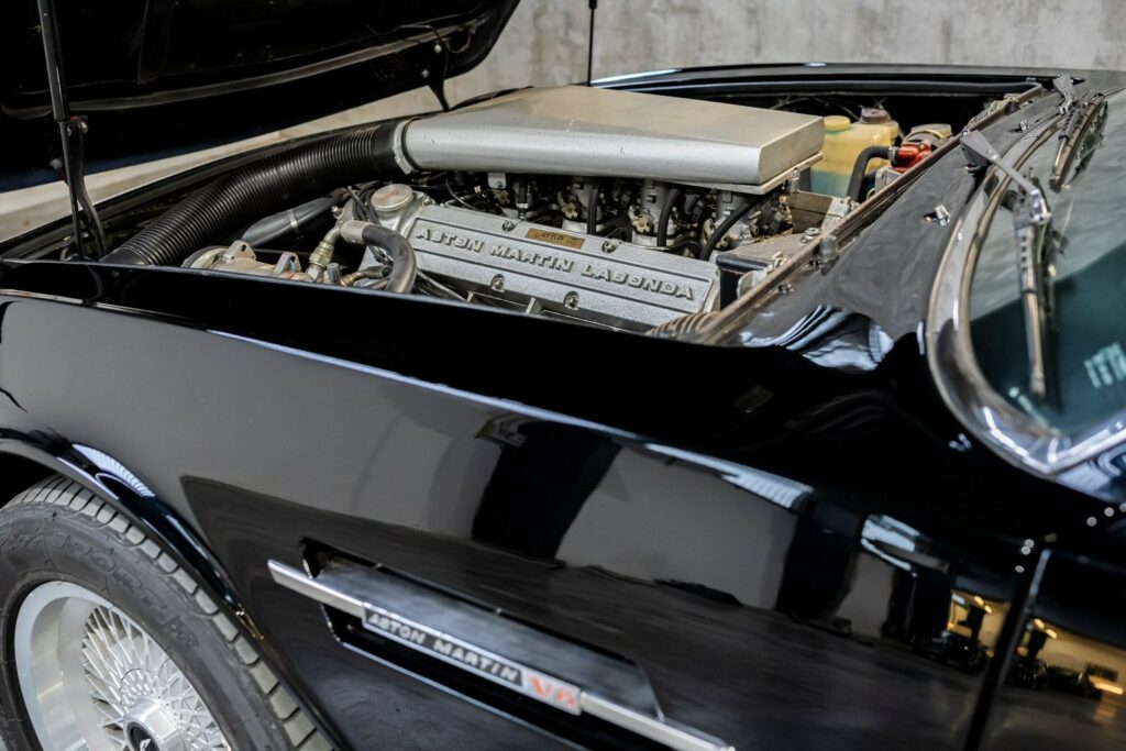 1980 Black Aston Martin V8 Vantage Volante Left-Hand Drive for sale by DriveCity