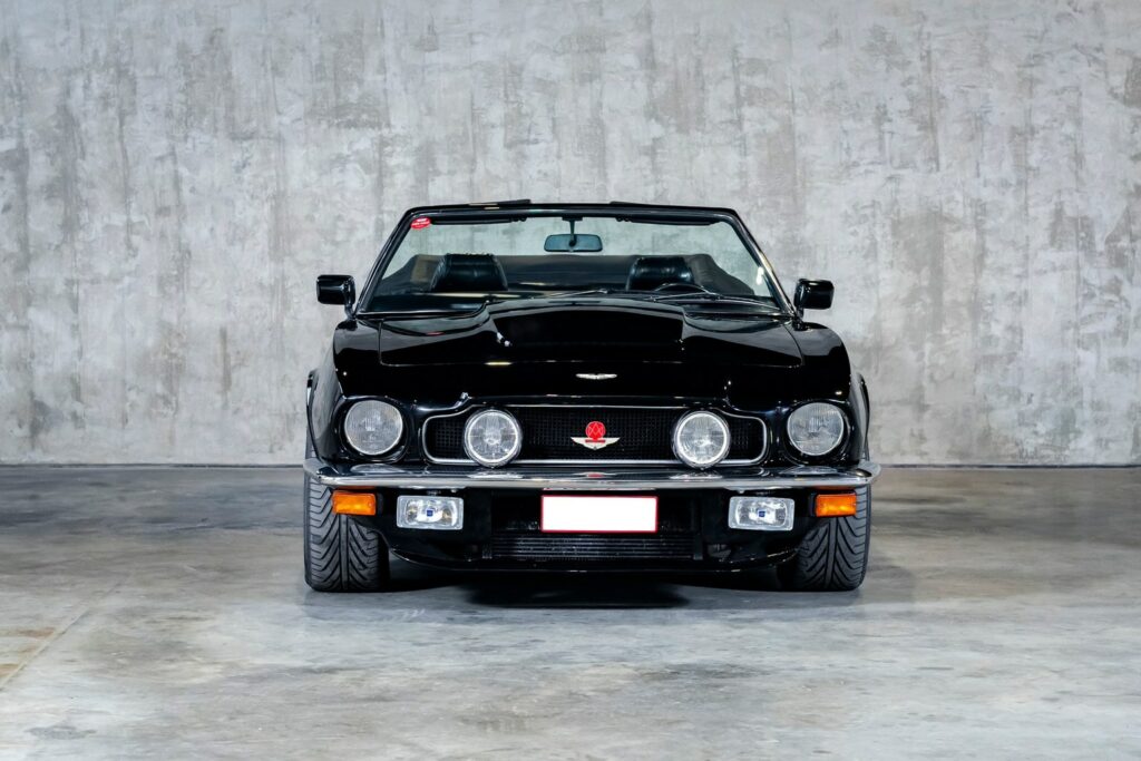1980 Black Aston Martin V8 Vantage Volante Left-Hand Drive for sale by DriveCity