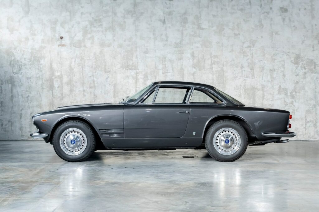 1964 Swedish grey/Rosanil Red Maserati Sebring Series I coupé for sale by DriveCity