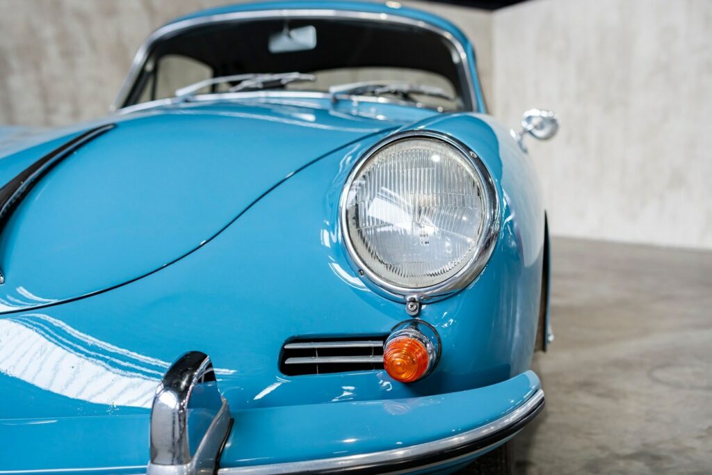 1961 Etna Blue Porsche 356B 1600 T5 Super 90 for sale by DriveCity