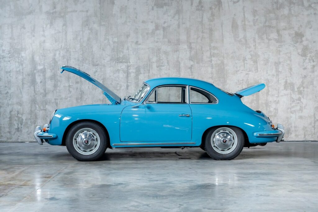 1961 Etna Blue Porsche 356B 1600 T5 Super 90 for sale by DriveCity