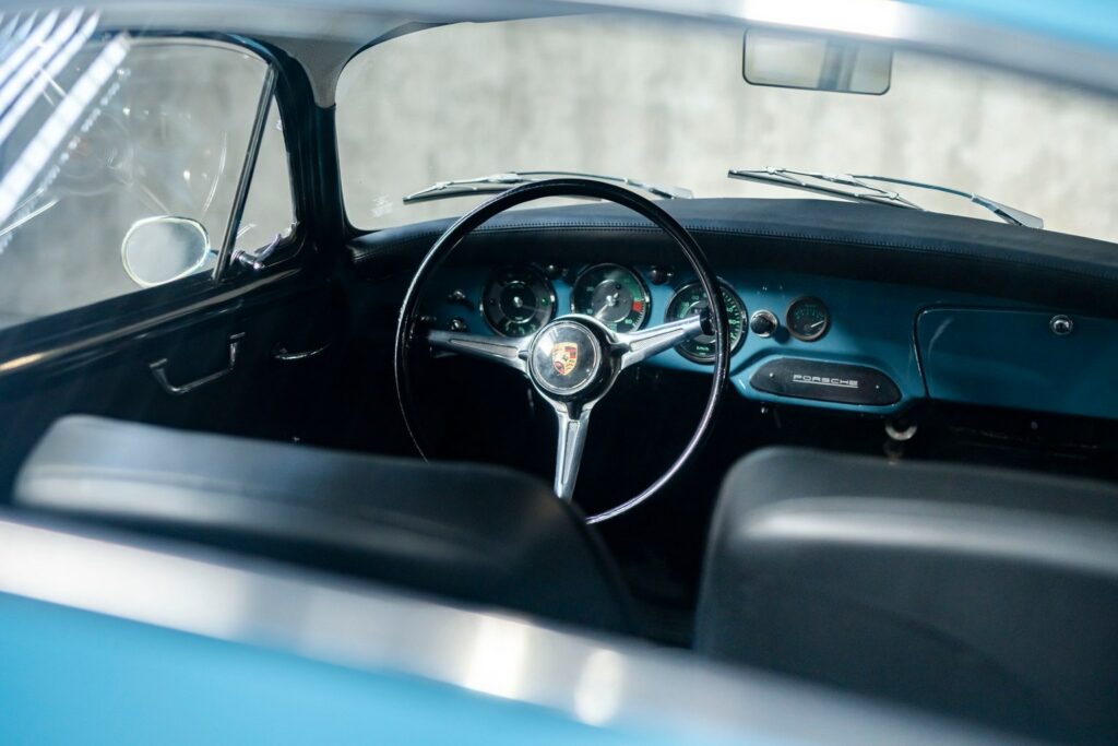 1961 Etna Blue Porsche 356B 1600 T5 Super 90 for sale by DriveCity