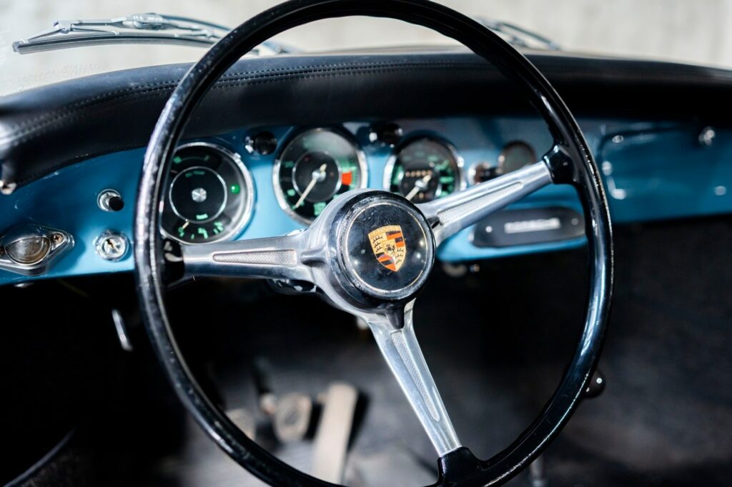 1961 Etna Blue Porsche 356B 1600 T5 Super 90 for sale by DriveCity