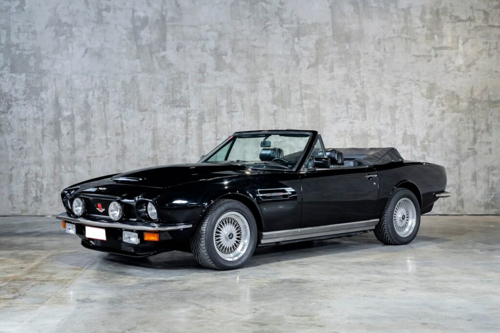 1980 Black Aston Martin V8 Vantage Volante for sale by DriveCity